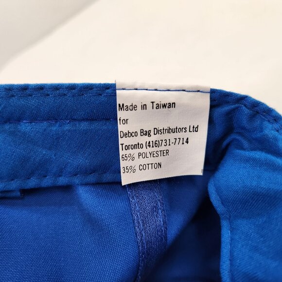 Debco Bag Distributors Dupli-Color Baseball Hat Blue Canvas One Size - Picture 8 of 8